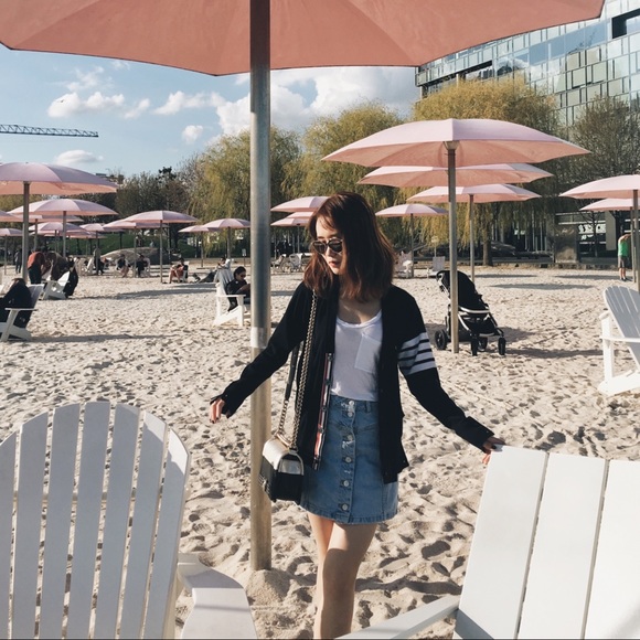 TOPSHOP JEAN skirt Size 0 - Picture 8 of 8